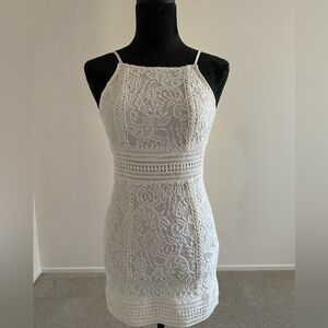 Forever 21 White Lace Mini Dress